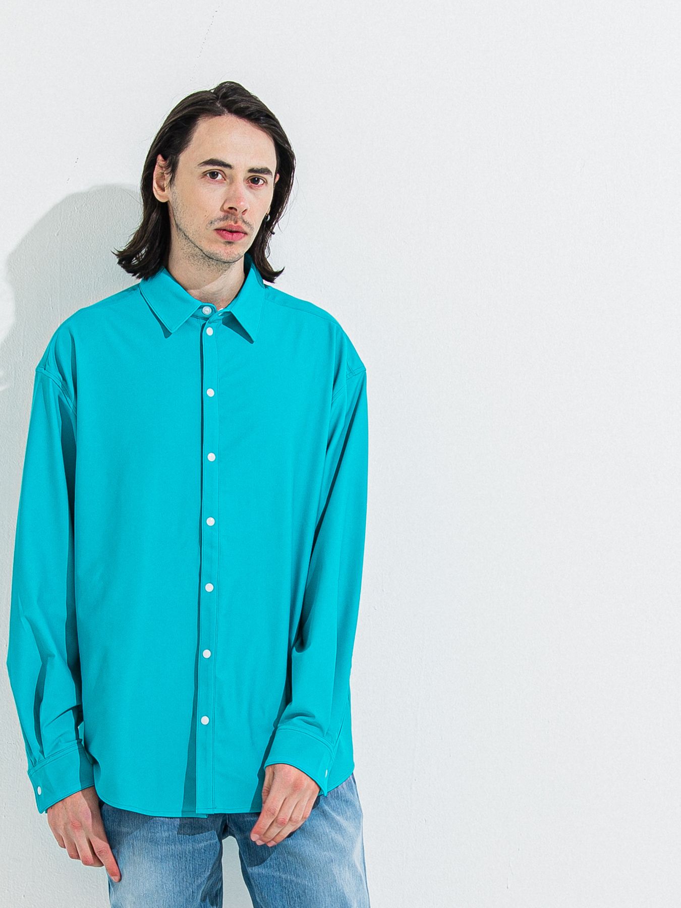【予約品】RASH JACK SHIRTS / ラッシュガード ジャックシャツ / ターコイズ