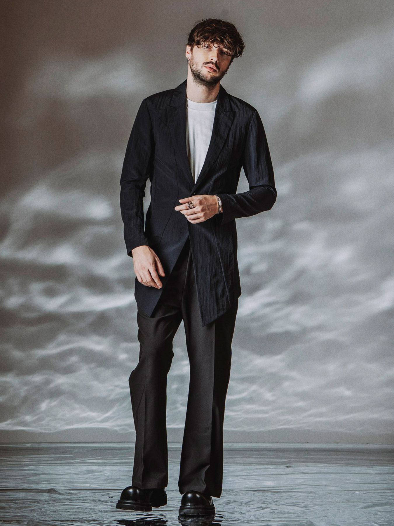 マルチシーム4B-ロングJKT / ブラック【NO ID.】