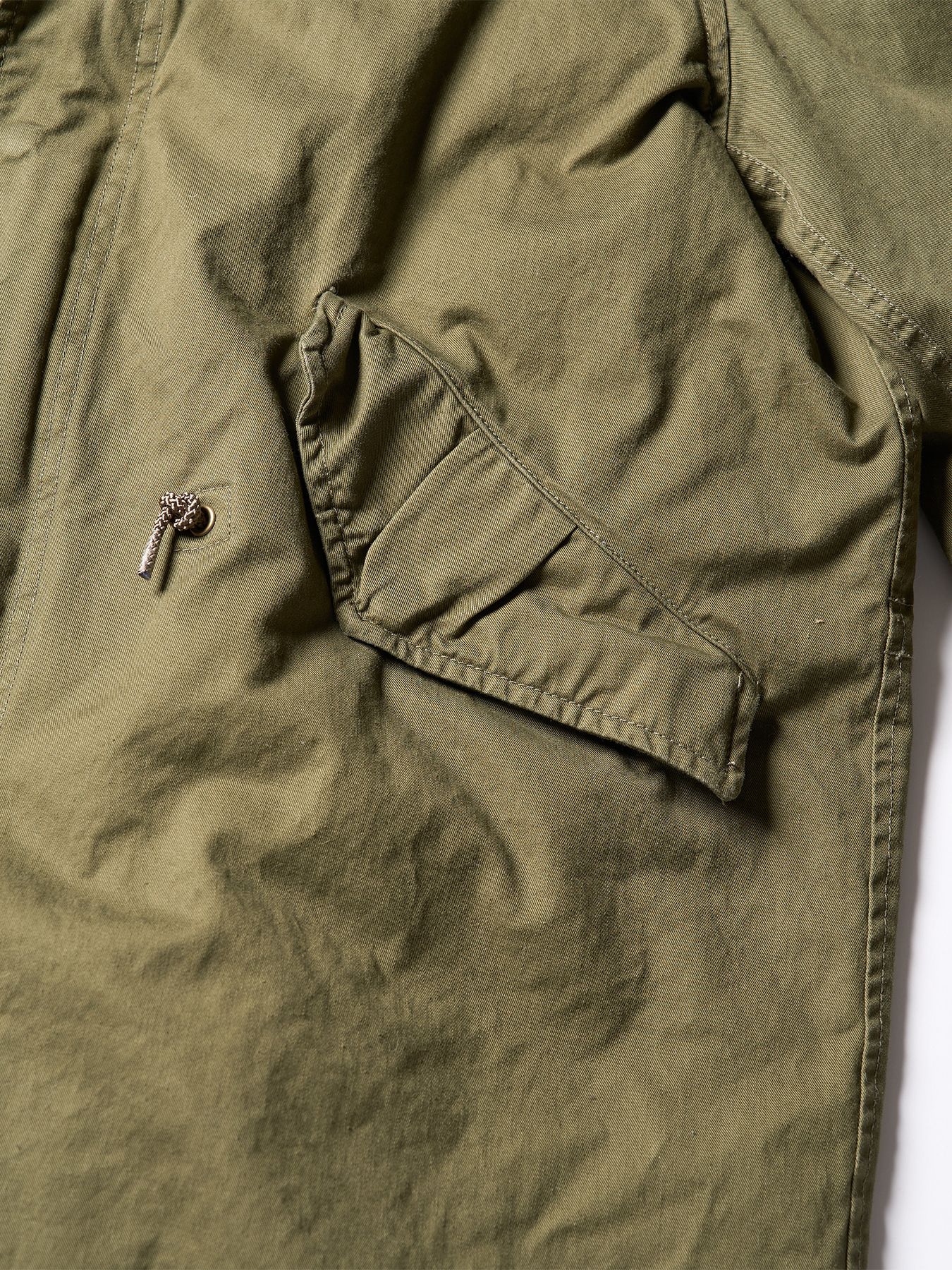 【予約品 】M65 fishtail parka / M65フィッシュテールパーカ / カーキ
