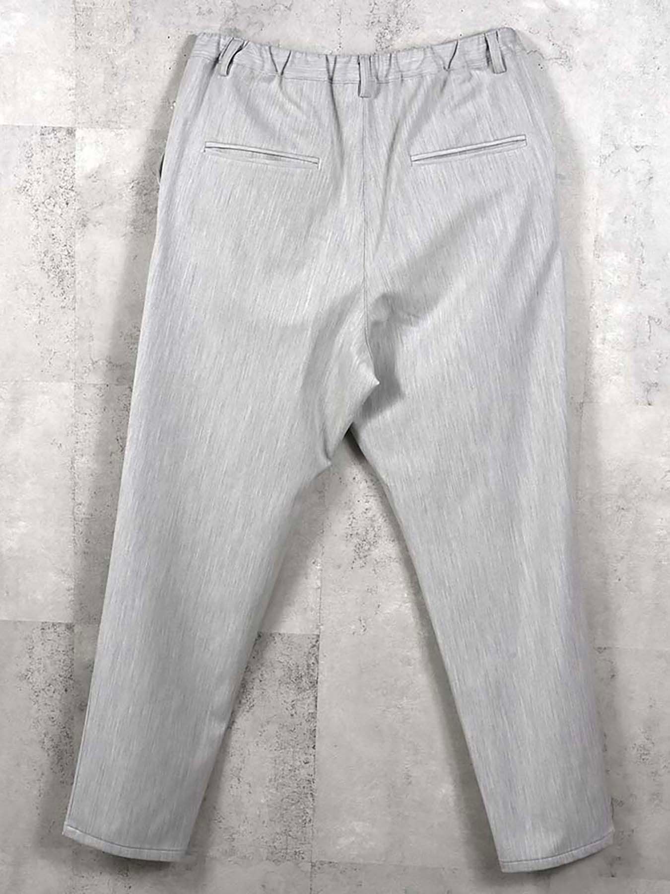 【予約品 】PAT WIDE EASY PANTS / パット ワイドイージーパンツ / グレー
