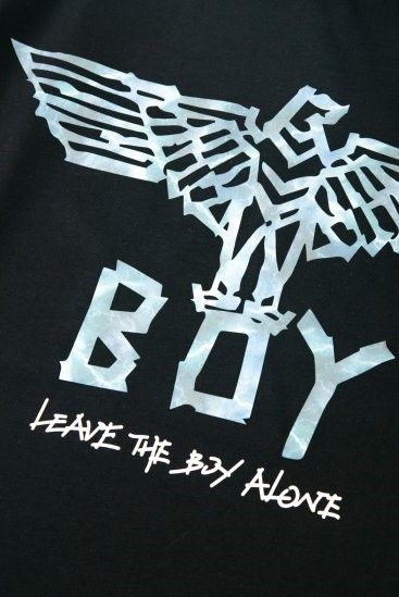 METALIC EAGLE T-SHIRTS / Black 【BOY LONDON】