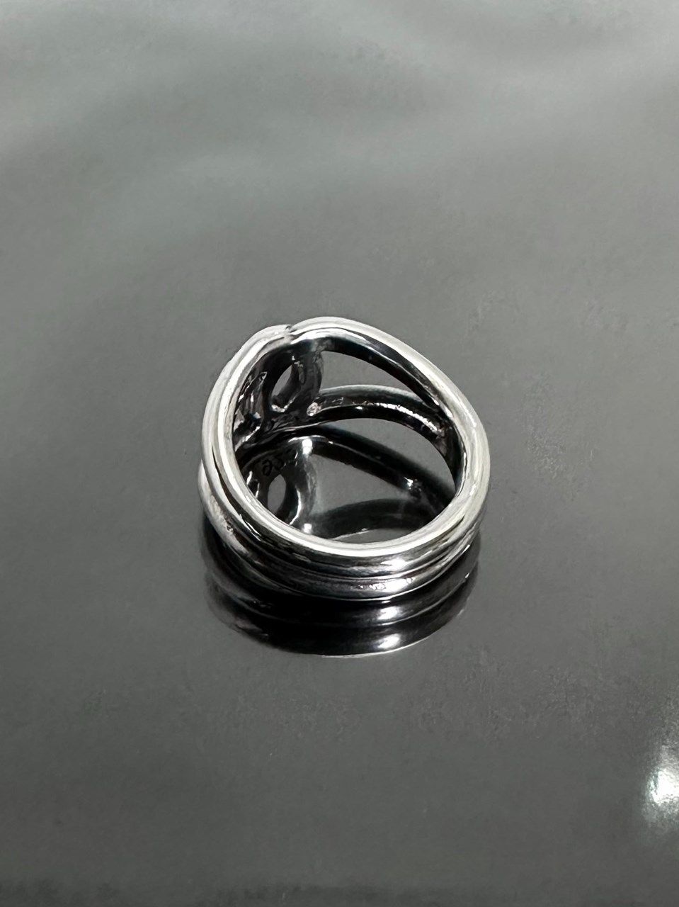 《受注生産》 OPEN TEARDROP RING / オープンティアドロップリング 【注文から2-3週間後入荷予定】