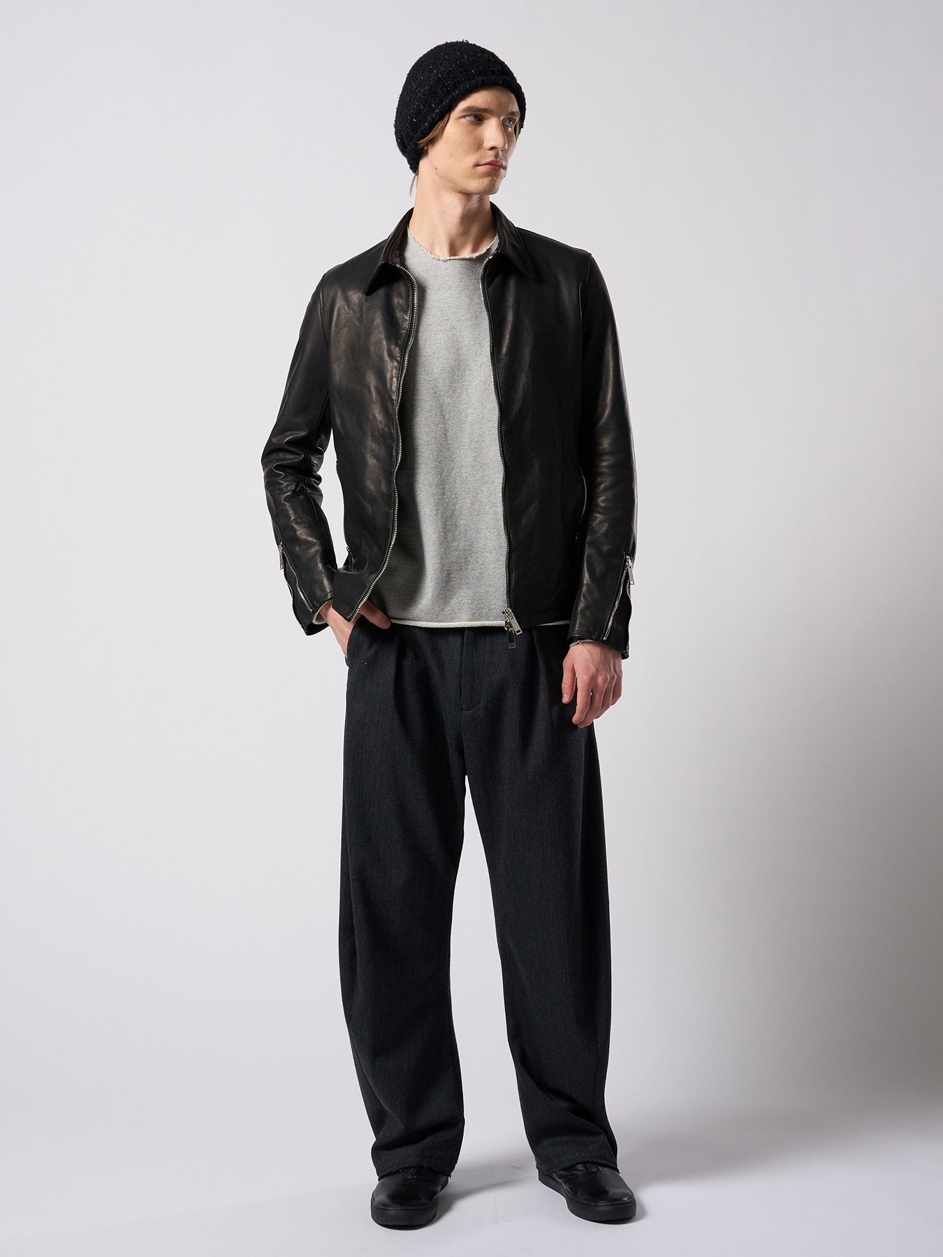 【予約品 4月19日(日) 18時締切】cut-off light sweatshirt / カットオフ ライト スウェットシャツ / トップグレー