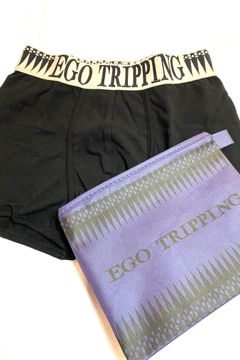 ARROWHEAD BOXERPANTS/ ブラック 【EGO TRIPPING】