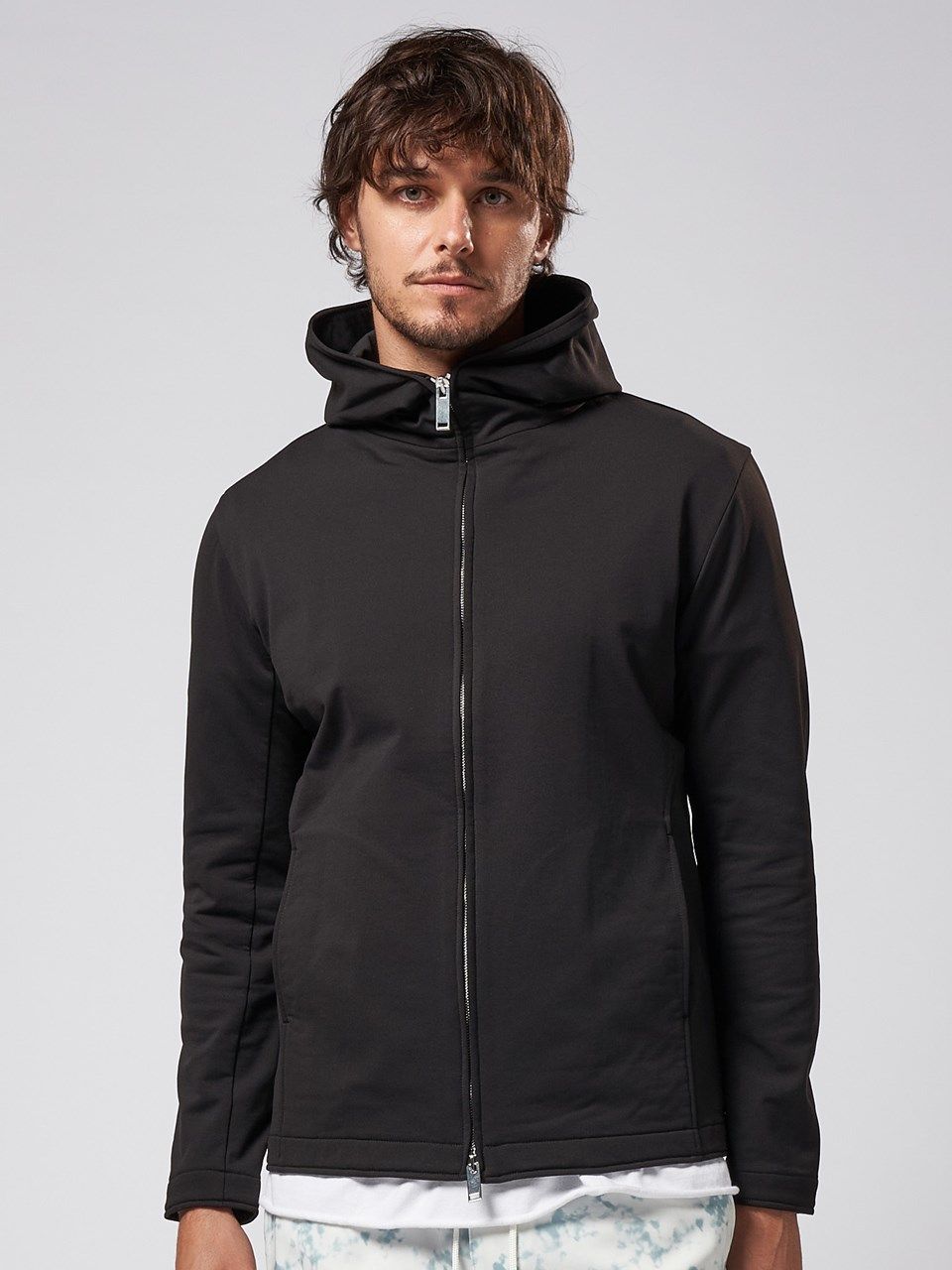 wjk - 《予約品》 high neck zip-up parka / パーカー / ブラック | BRYAN