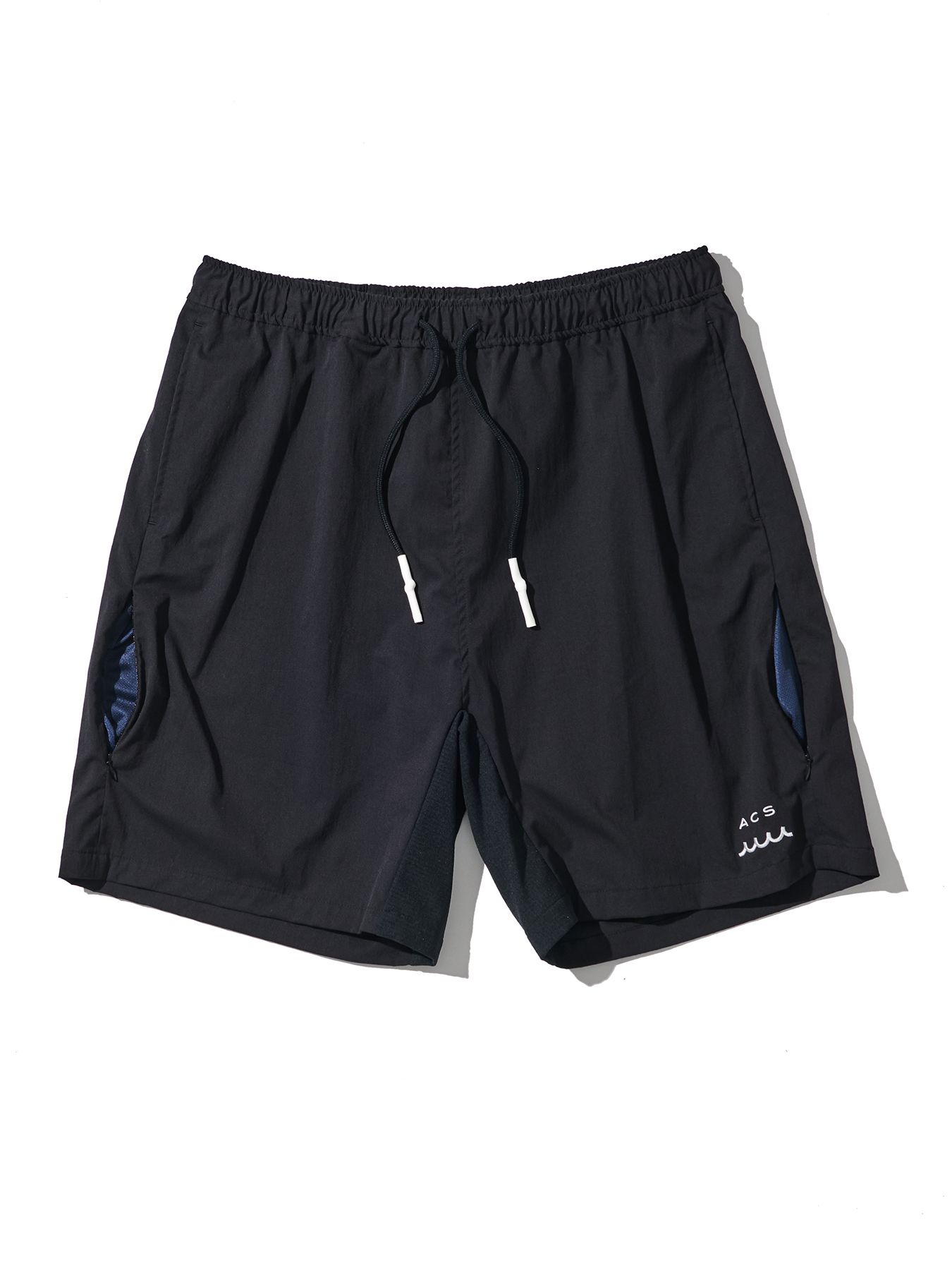【予約品 10月9日(木) 締切】muta Ventilation Shorts / ショートパンツ / ブラック【Acanthus × muta MARINE】