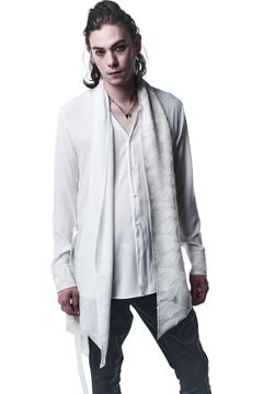 ストールシャツ StoalShirts シャツ CrazyPattern / White 【kiryuyrik】