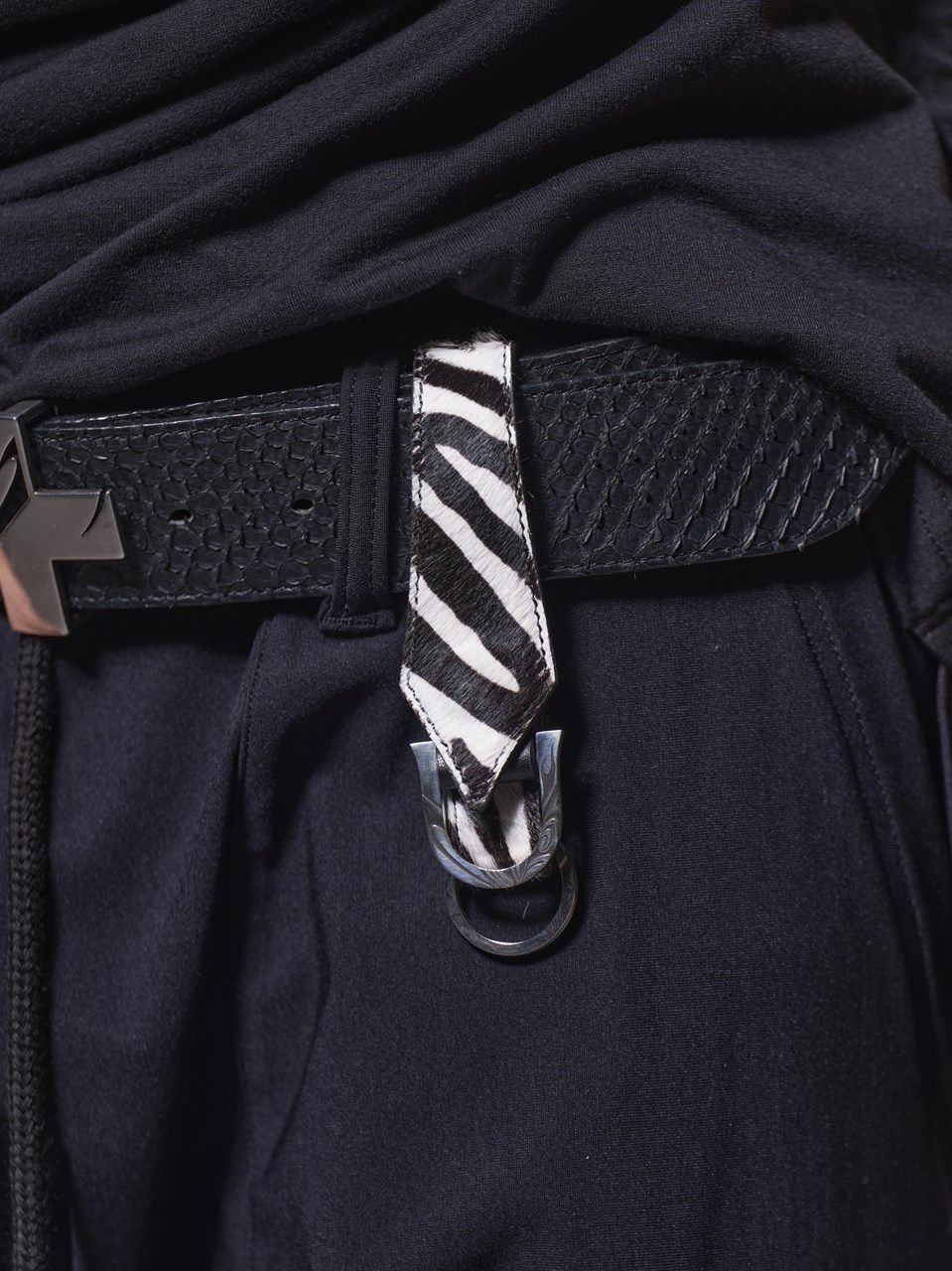 《予約品》 KeyHolder / ハラコキーホルダー / ゼブラ柄