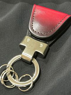 マグネットキークリップ × Vintage Revival Productions革イタリアンショルダーVxY290 RED 【 yuhaku】