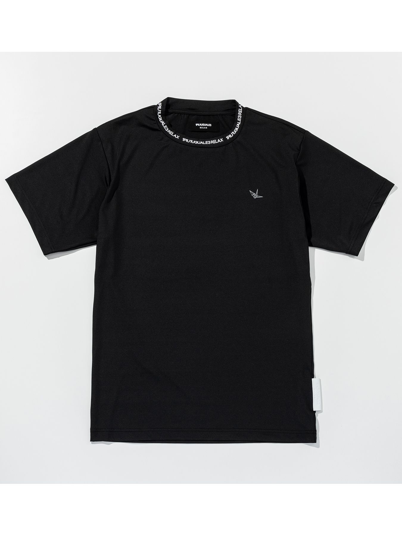 ランニングモックネックTシャツ / ブラック