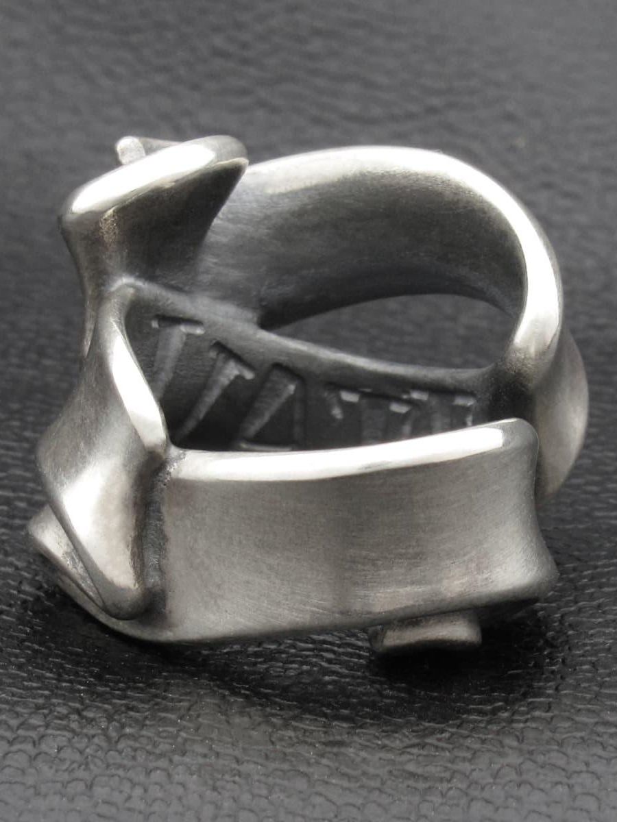 【受注生産品】 Flap Ribbon Ear Cuff / LOVE / フラップリボンイヤーカフ ラブ
