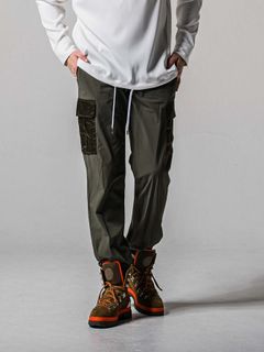 【予約品 11月16日(日) 締切】NY PT CARGO  PANTS / ナイロン イージーカーゴパンツ  / カーキ