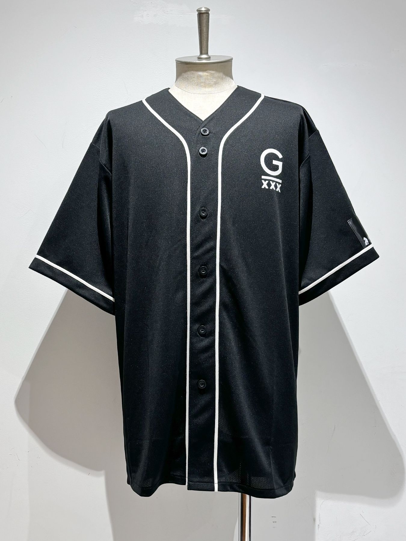 【予約品 6月21日(日) 締切】2026 ANGEL'S WINGS BASE BALL SHIRTS / ブラック×ホワイト