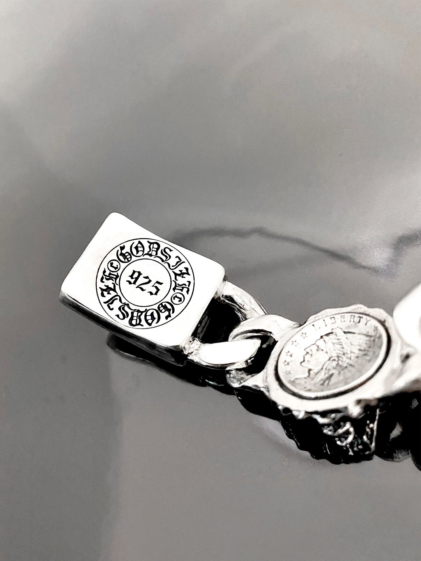 《受注生産》CHAIN BRACELET [WOLVES] / チェーンブレスレット・ウルヴス / 注文から3～6週間後入荷予定