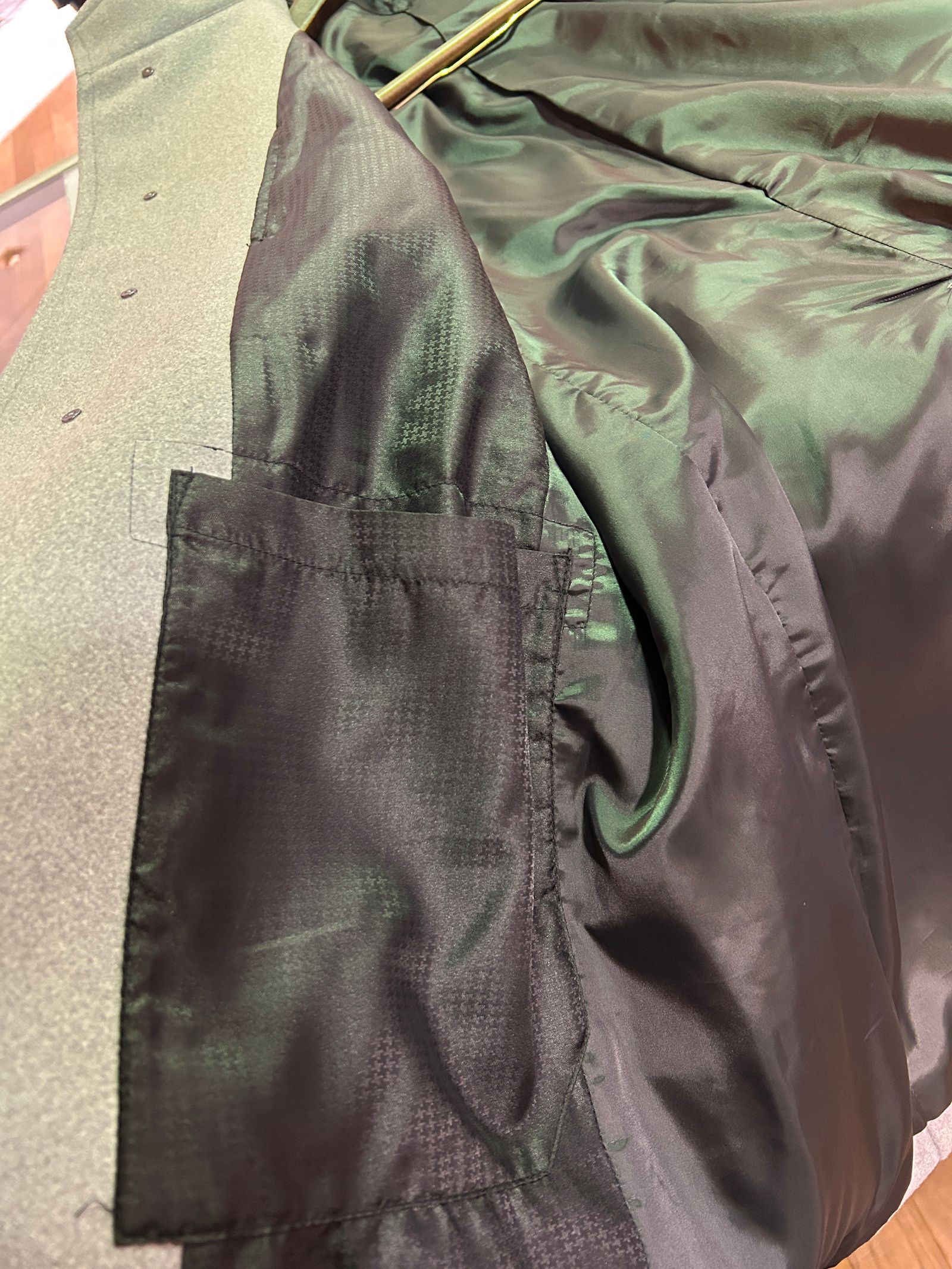 アラカルトハイブリットメルトン スタンドコート ライトグレー 【NICOLE CLUB FOR MEN】