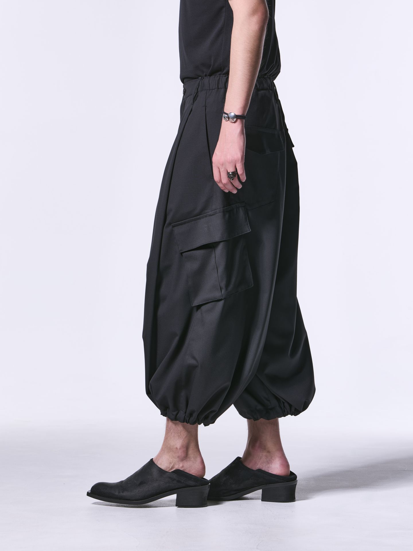 《予約品》 SharringWideTuckCargo / ワイドタックカーゴ / ブラック