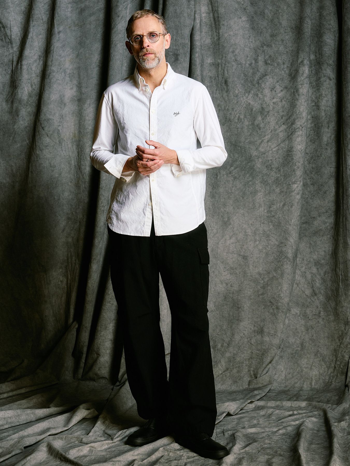 【予約品 4月19日(日) 18時締切】natural blend wool easy cargo / ナチュラルブレンドウール イージーカーゴパンツ / ブラック