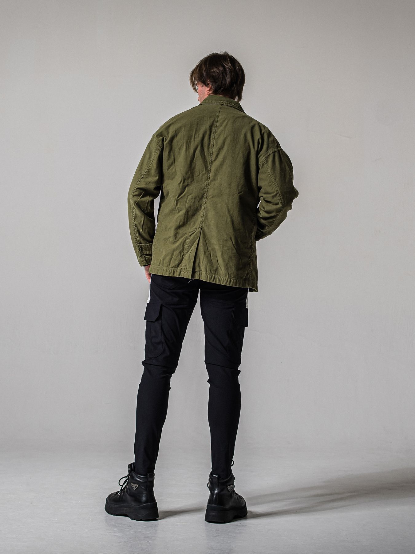 【予約品 11月16日(日) 締切】DARREL CARGO PT / ダレル ナイロンカーゴパンツ / ブラック