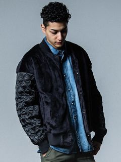 RESOUND CLOTHING - RC WOOL OVER VARSITY JACKET / スタジアム