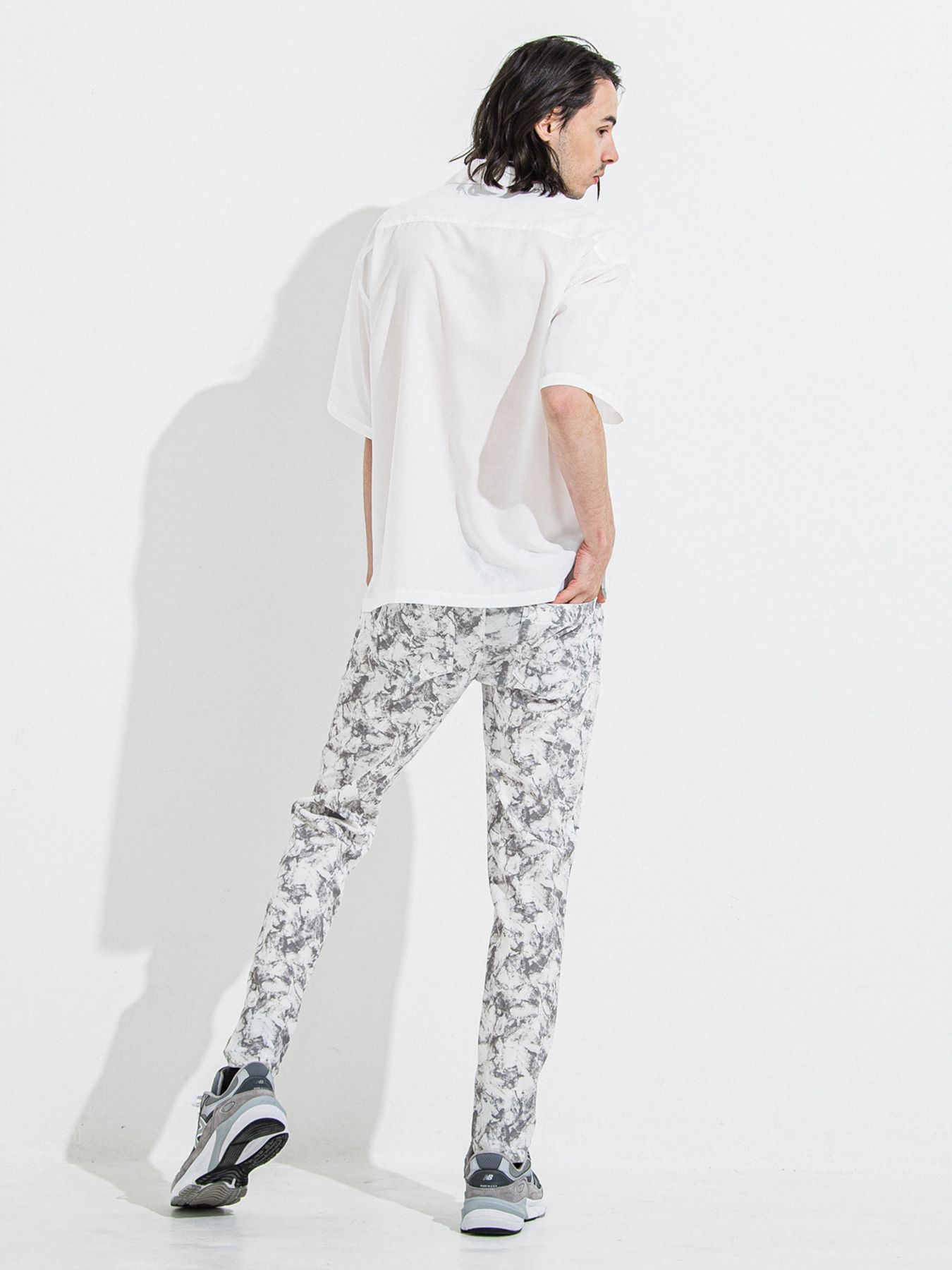 【予約品】CHRIS EASY TUCK PANTS / クリスイージータックパンツ / マーブルグレー