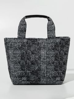 HOUNDSTOOTH LUNCH BAG / ブラック