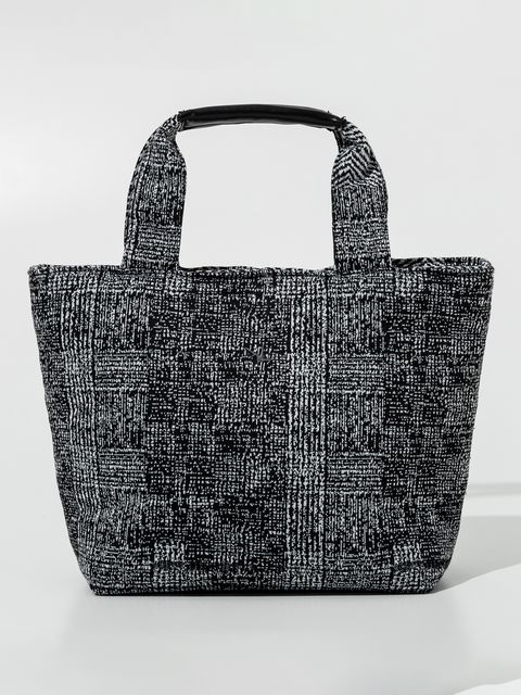 HOUNDSTOOTH LUNCH BAG / ブラック