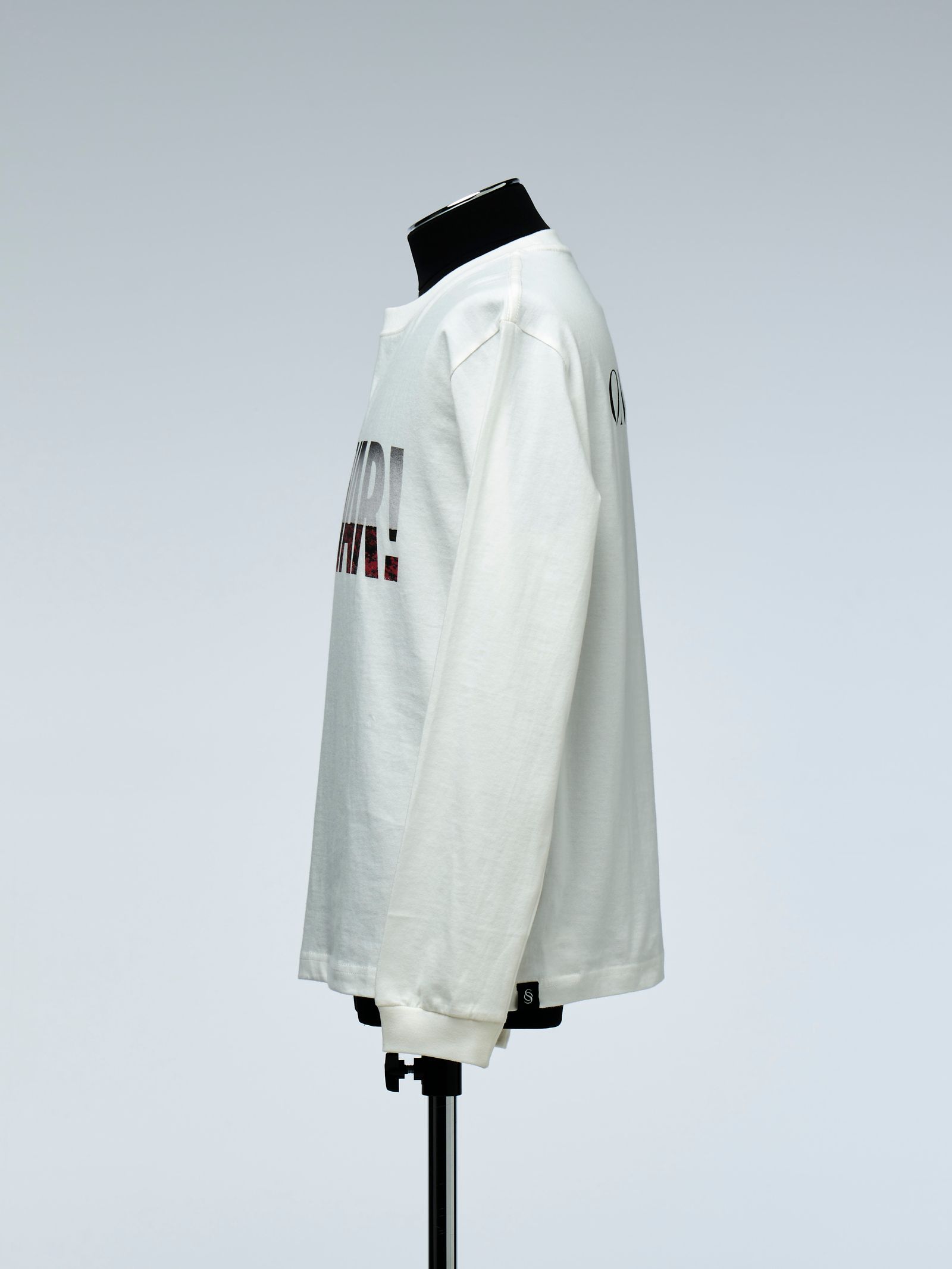 《予約品》 NOWAR-CharityLongSleevesT-Shirt / 長袖Tシャツ  / ホワイト 【THE ONENESS】 4月中入荷予定