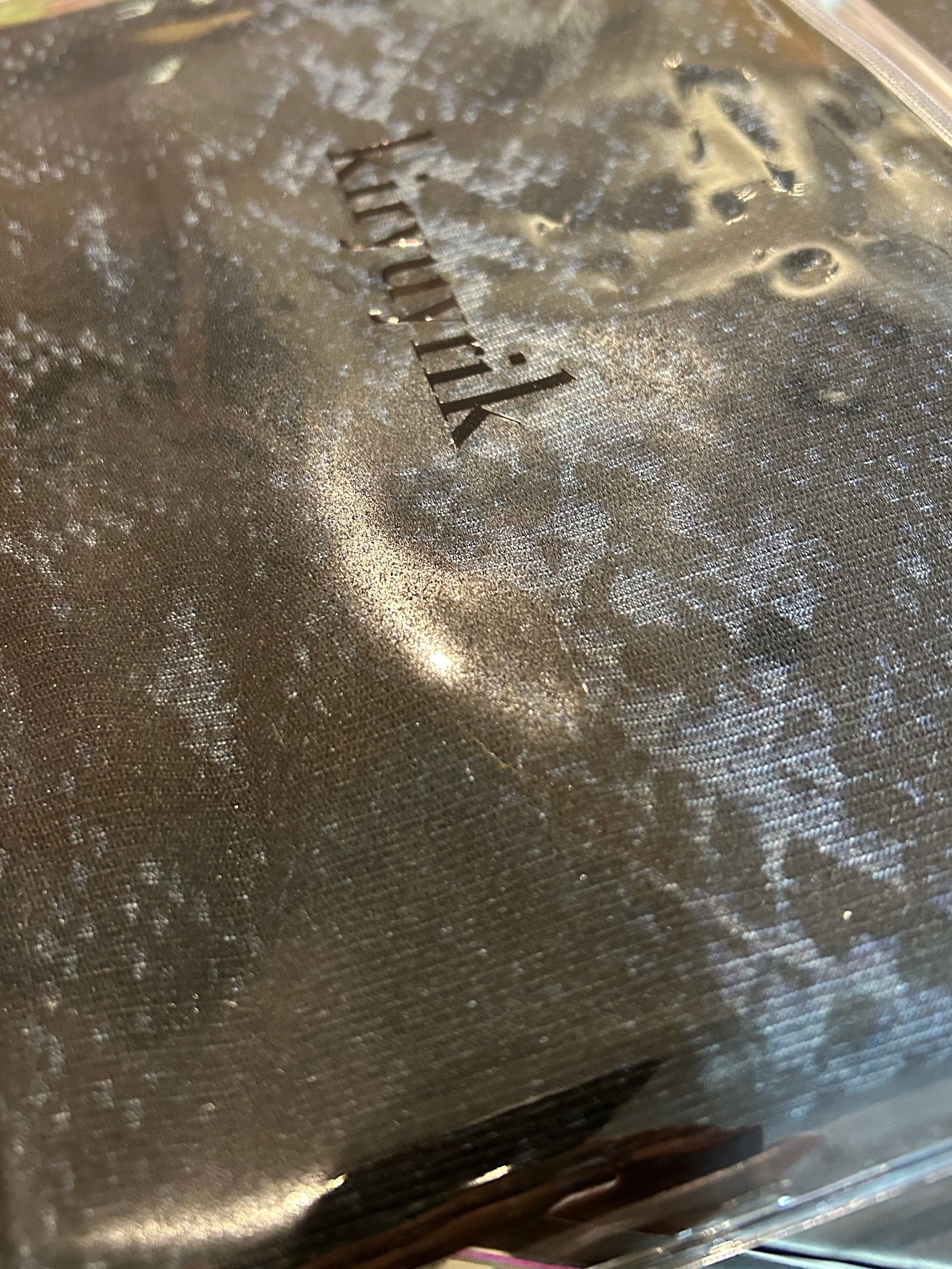 Python Mesh 17Stoal / パイソンメッシュストール / ブラック＆グレー