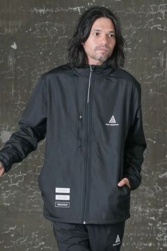 EGO TRIPPING TRAINING JACKET裏フリース / ブラック 【EGO TRIPPING】