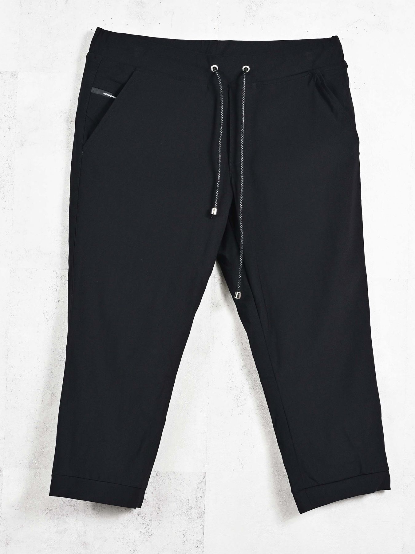 【予約品 11月16日(日) 締切】RE CROPPED PT / ナイロン イージークロップドパンツ / ブラック