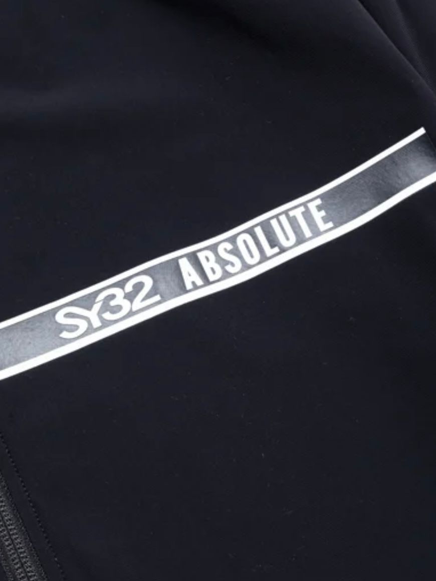 イタリア生地ハイストレッチ HIGH STRETCH JQ TAPE JACKET｜MEN'S / ブラック 【SY32 by SWEET YEARS GOLF】