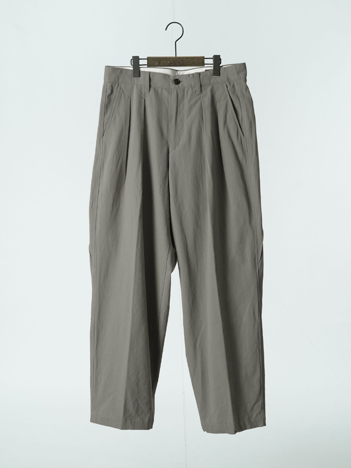 【予約品 5月27日(水) 締切】BUCKTUCK-TOROUSERS / バックタック トラウザーズ / グレー