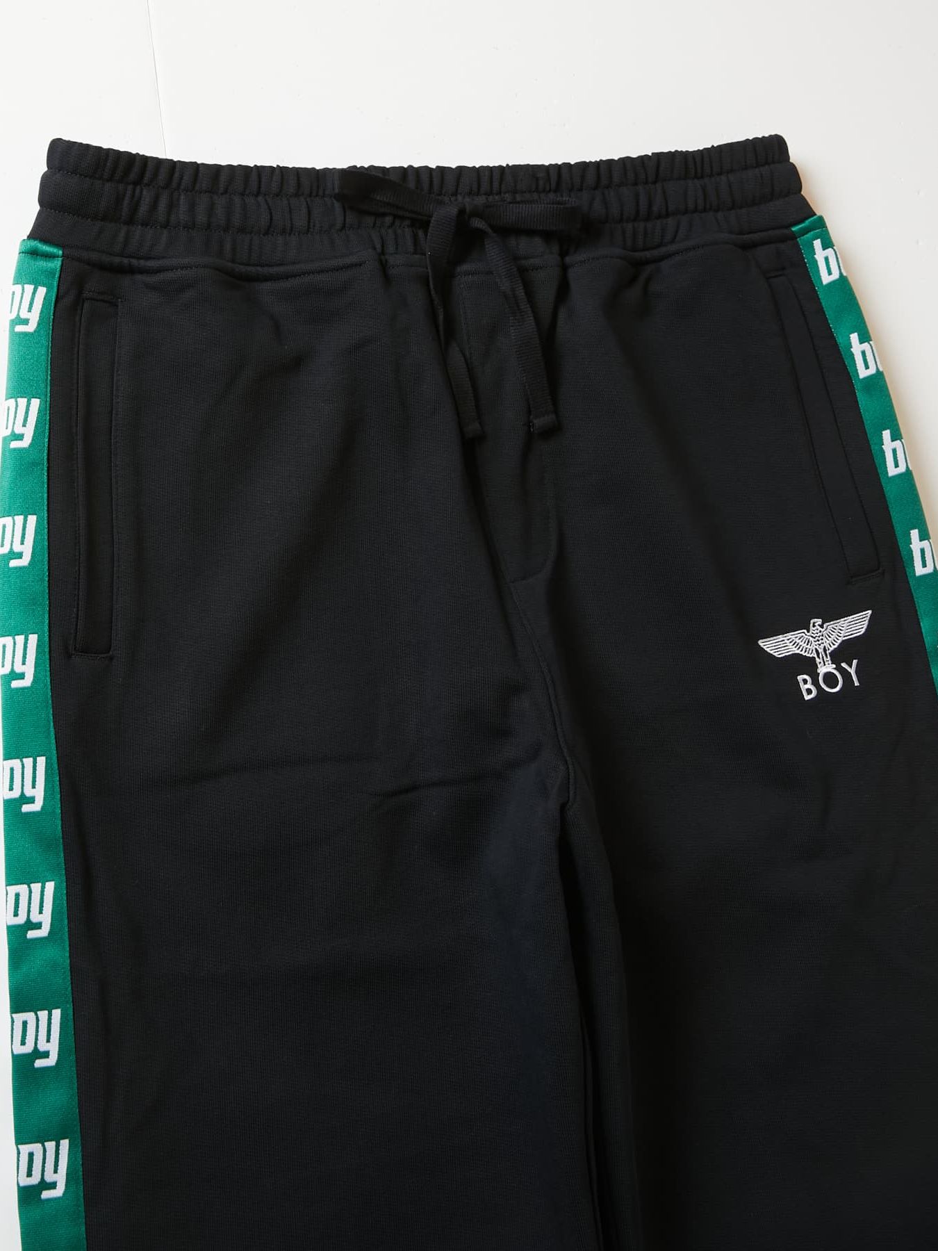 BOY UTILITY TRACK PANTS BLACK / イージーパンツ / ブラック
