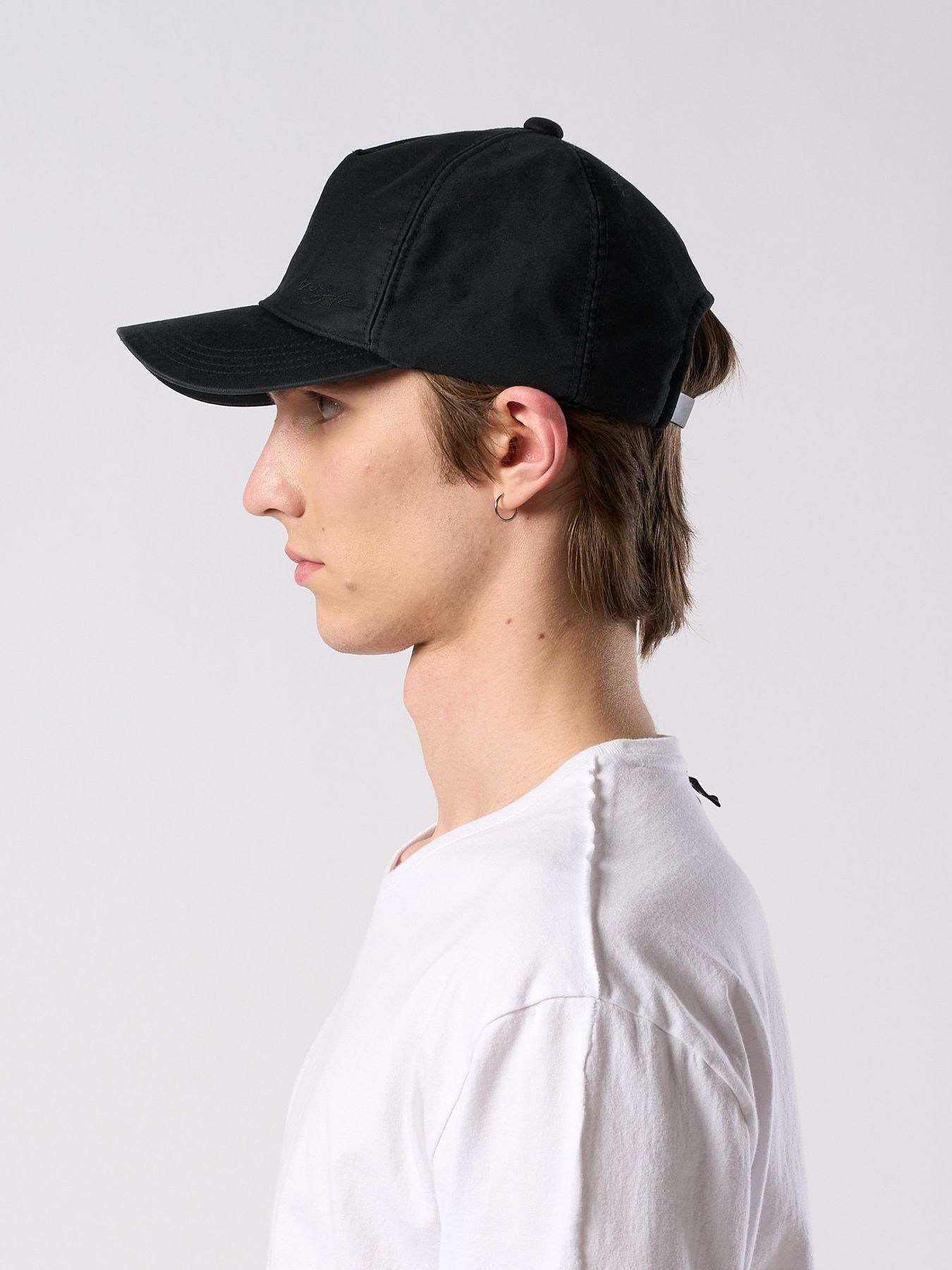 【予約品 4月19日(日) 18時締切】heavy moleskin B.B.cap / モールスキン ベースボールキャップ / ブラック