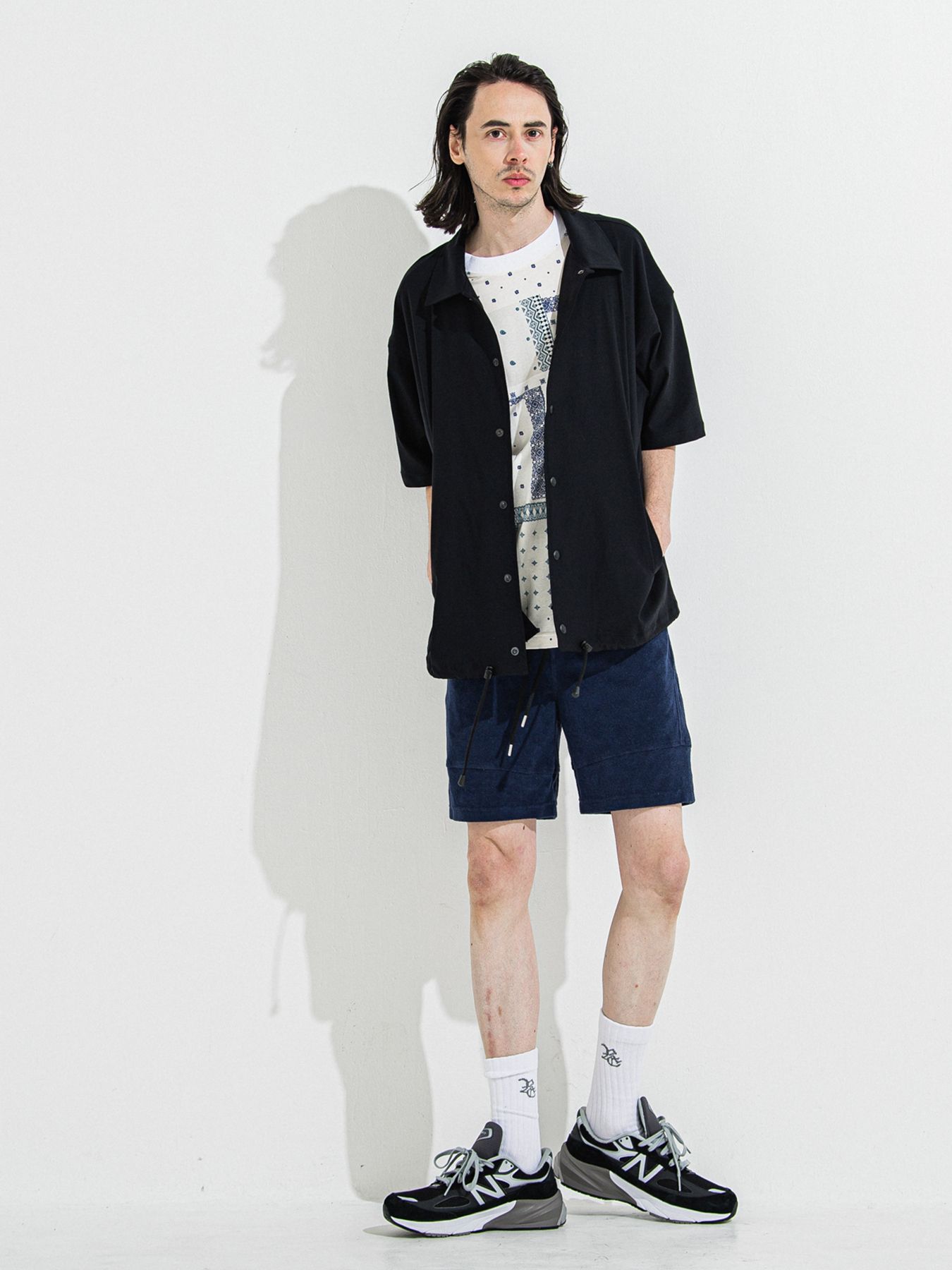 【予約品 】BANDANA OVER TEE / バンダナオーバーサイズTシャツ / ホワイト
