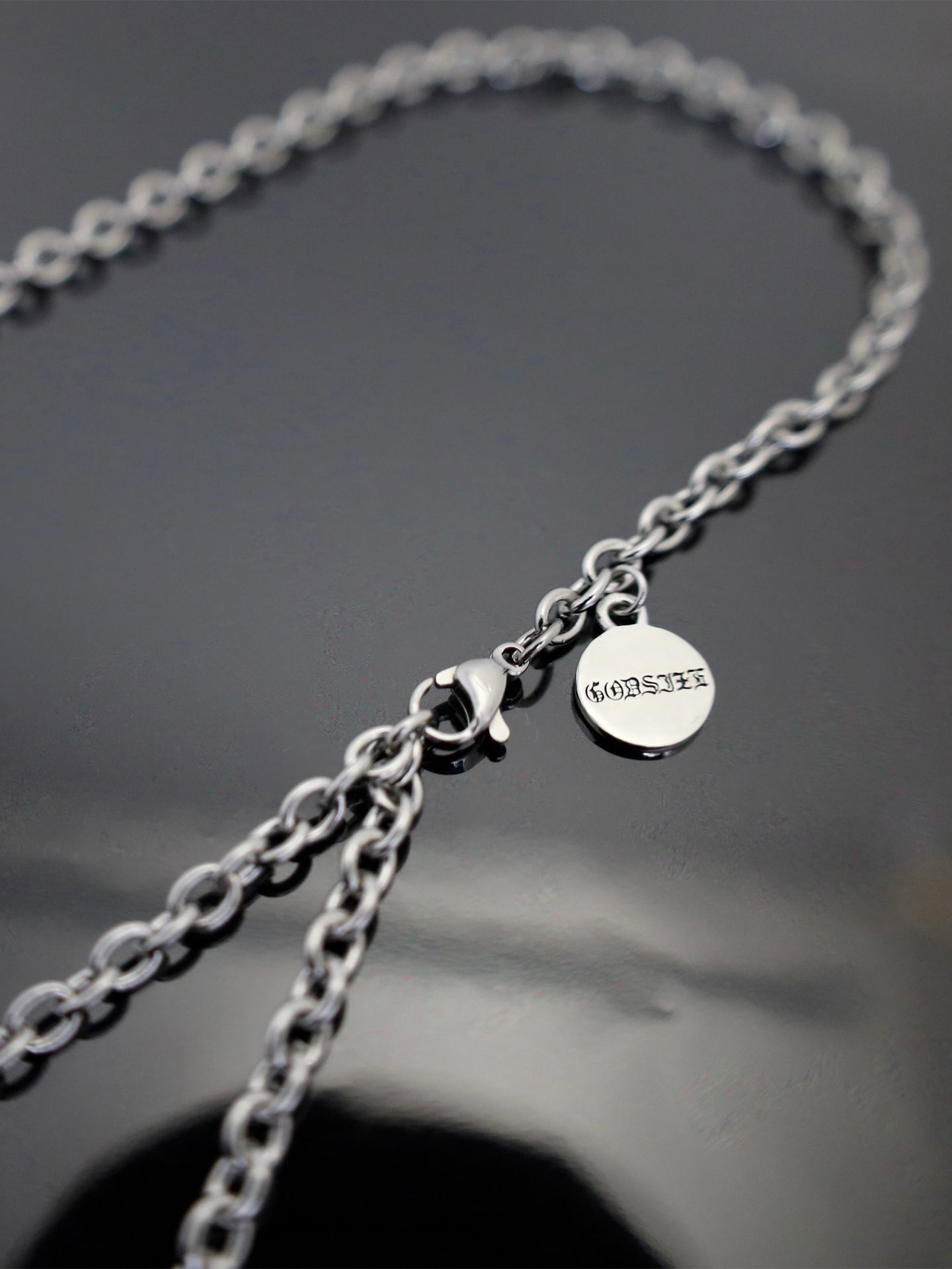 《受注生産》GODSIZE® MEDAL STAINLESS CHAIN #2 75 / ゴッドサイズ® メダイ ステンレスチェーン #2 75 / 注文から1～2週間後入荷予定