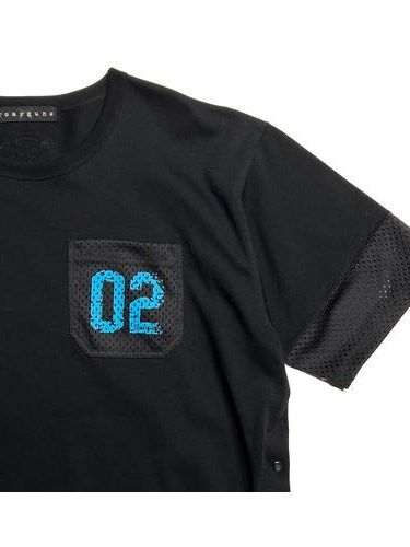 《予約品8月31日 23時55分締め》 BASQUE TEE A / Tシャツ / ブラック 【roarguns 】 2024年2月入荷予定