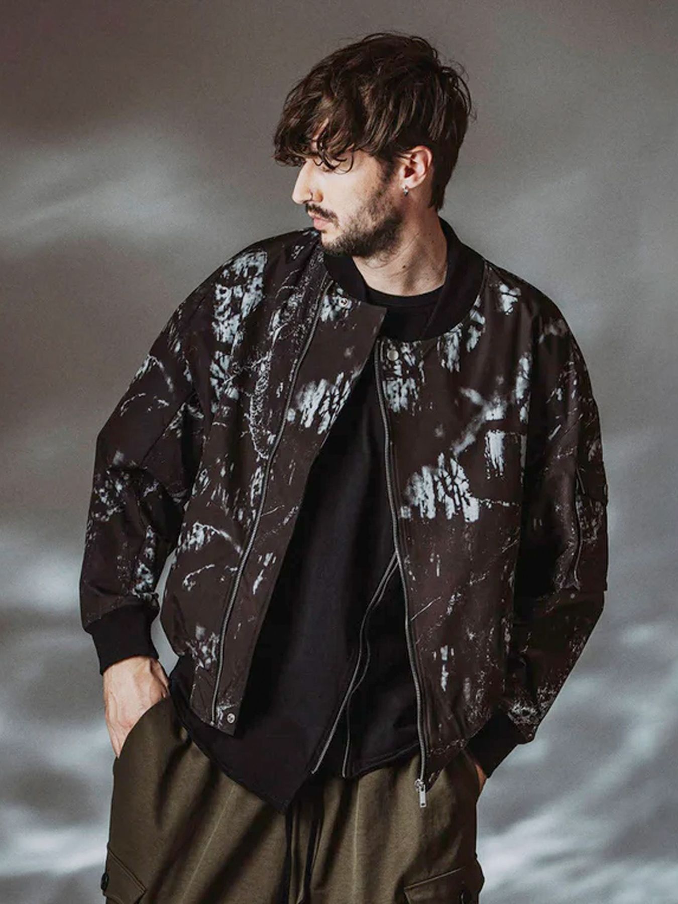 ライダースBIG-MA-1-BLZ / リアルツリーカモフラージュ【NO ID.】