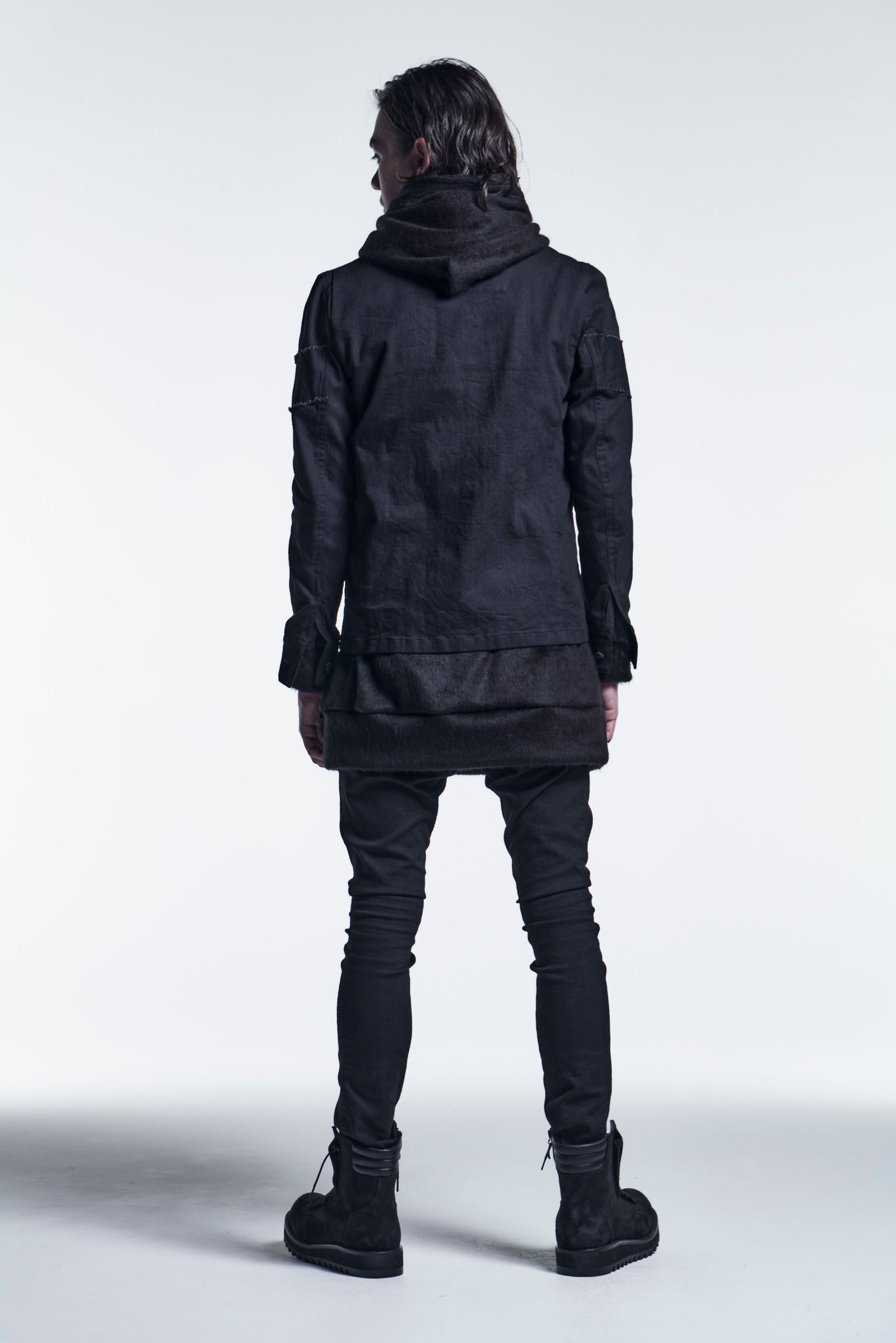 LooseHoodie BeaverJersey / Black 【kiryuyrik】