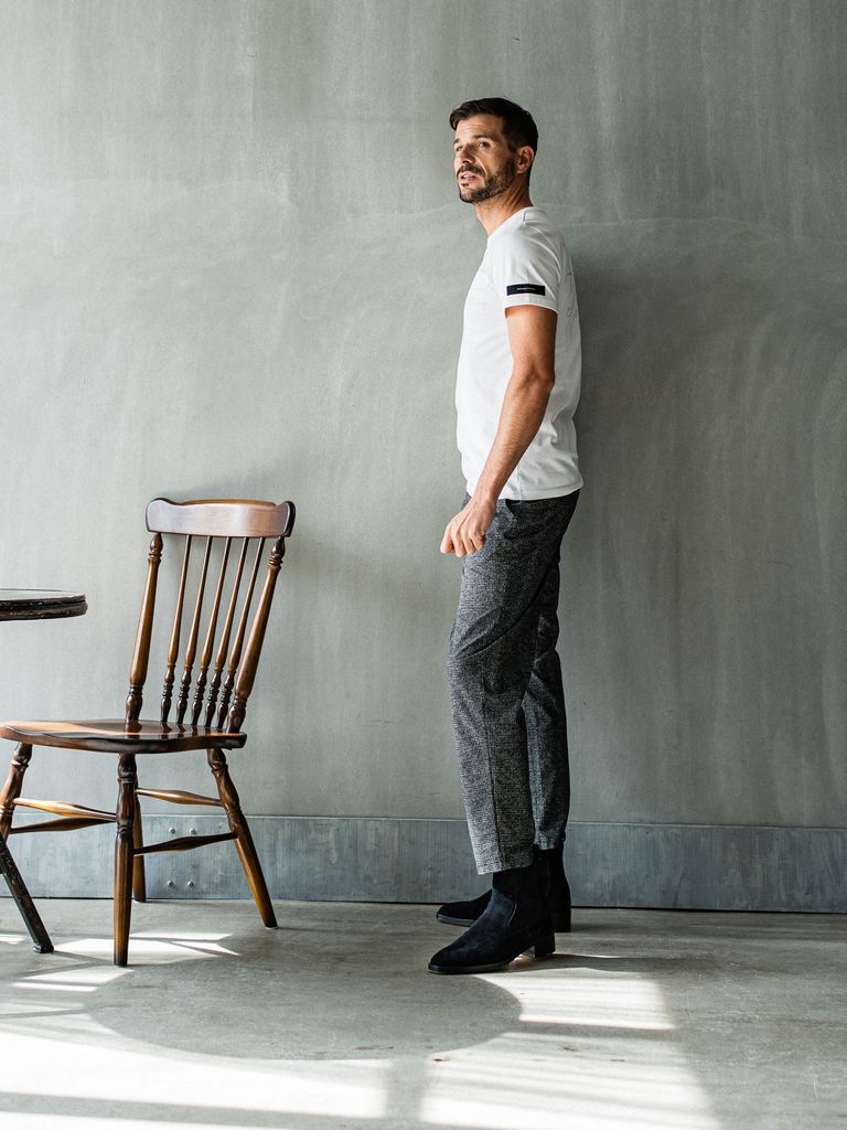《予約品3月3日18：00締め》 ICON BASIC TEE / バックロゴTシャツ / ホワイト
