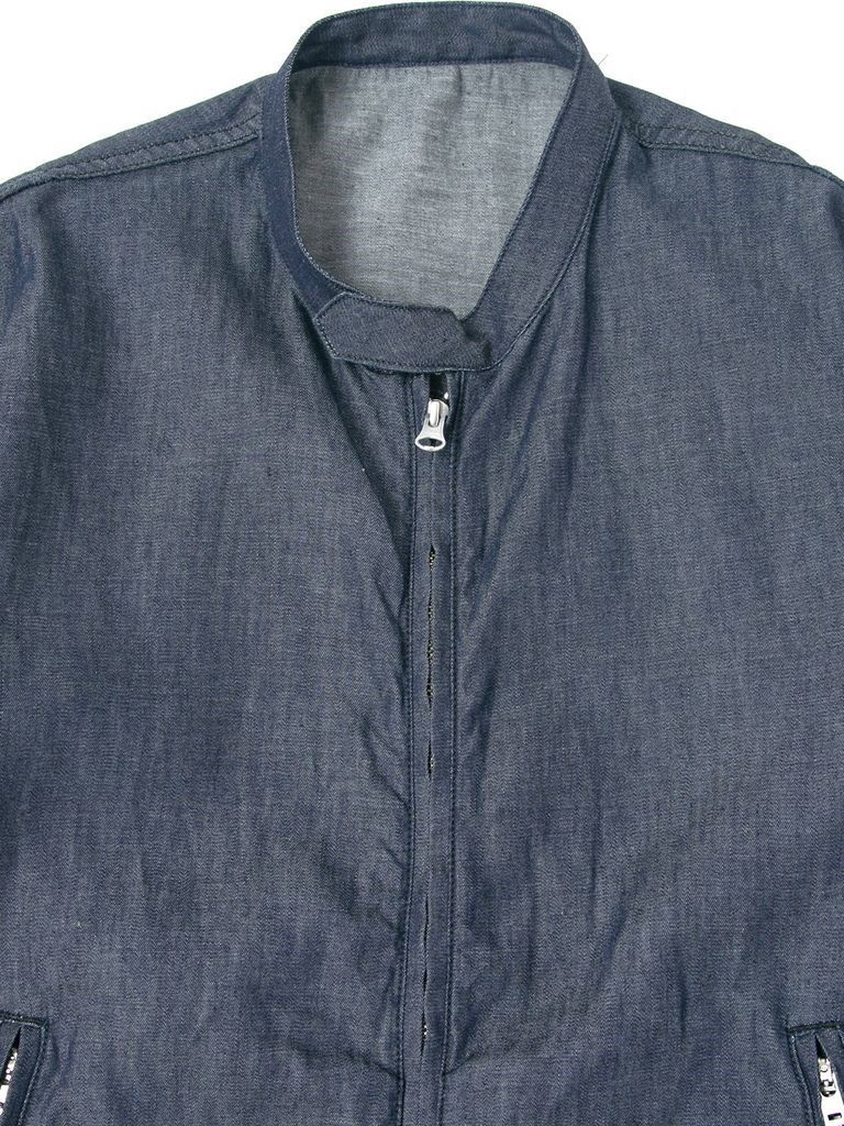 6oz Organic Cotton Denim Single Riders Coveralls / 6oz オーガニック コットン デニム シングル ライダース カバーオール / BULLET / インディゴ