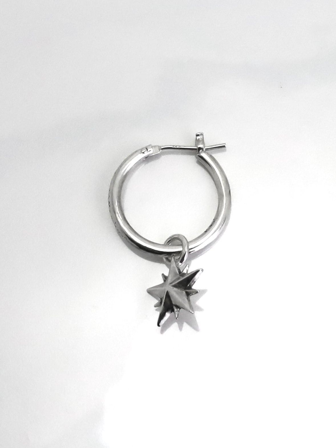 《受注生産》 THIN HOOP -raised by wolves- [LARGE] with 10P STAR / レイズド・バイ・ウルヴス シンフープ L ウィズ 10ピークススター / 注文から2～3週間後入荷予定