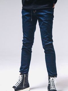 MICK DENIM JERSEY  / インディゴワンウォッシュ【RESOUND CLOTHING】