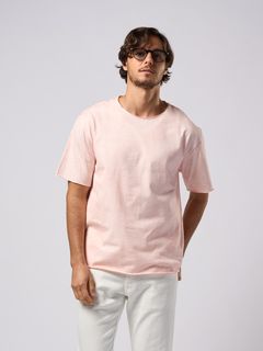 spec dye cut-off S/S  / Tシャツ / ピンク