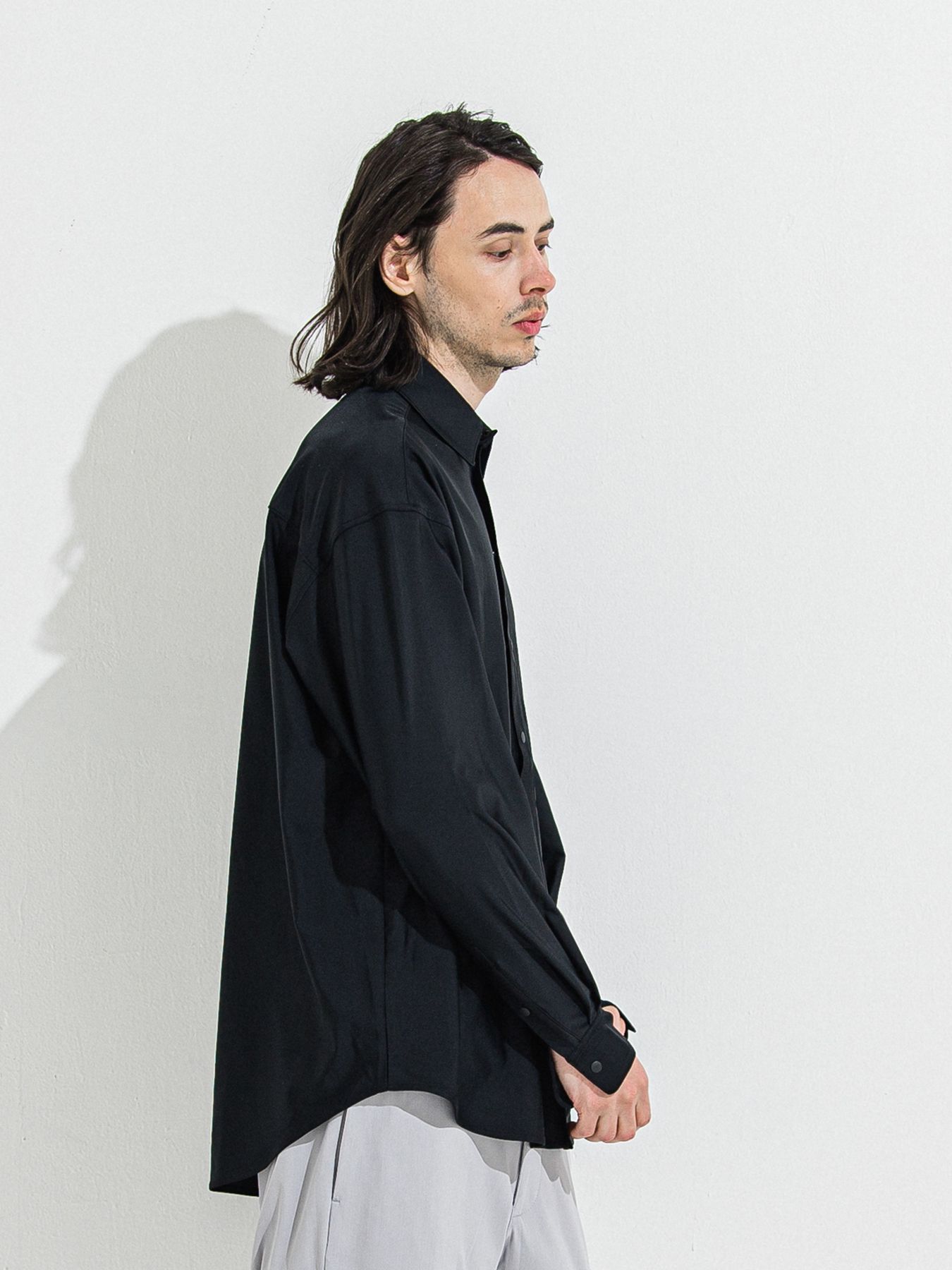 【予約品 】RASH JACK SHIRTS / ラッシュガード ジャックシャツ / ブラック