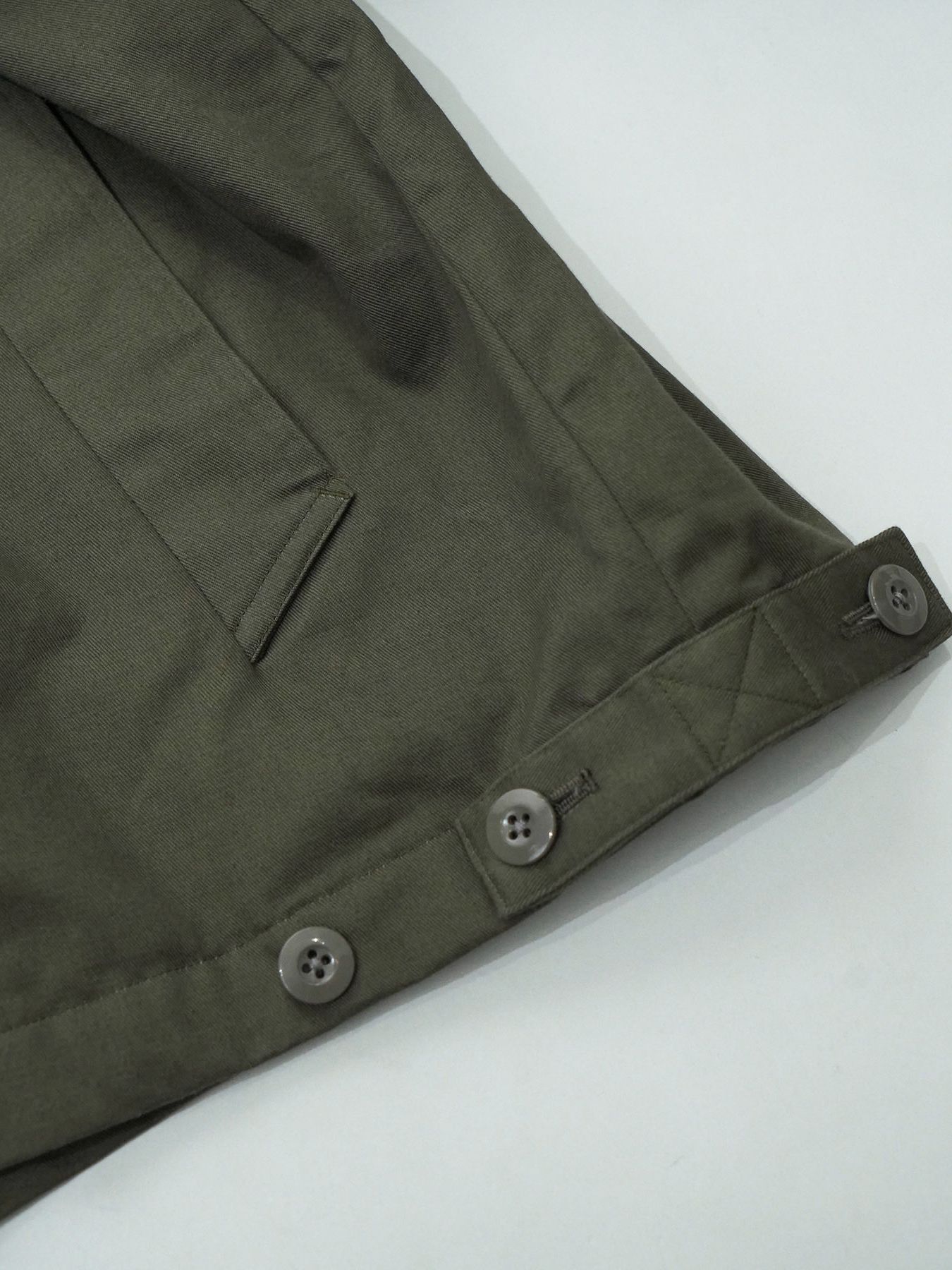 【予約品 6月2日(月) AM10時 締切】Drawmili / スイングトップジャケット / スモークグレー