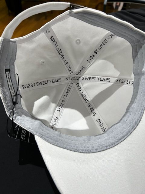 スタッズキャップ ホワイト 【SY32 by SWEET YEARS GOLF】