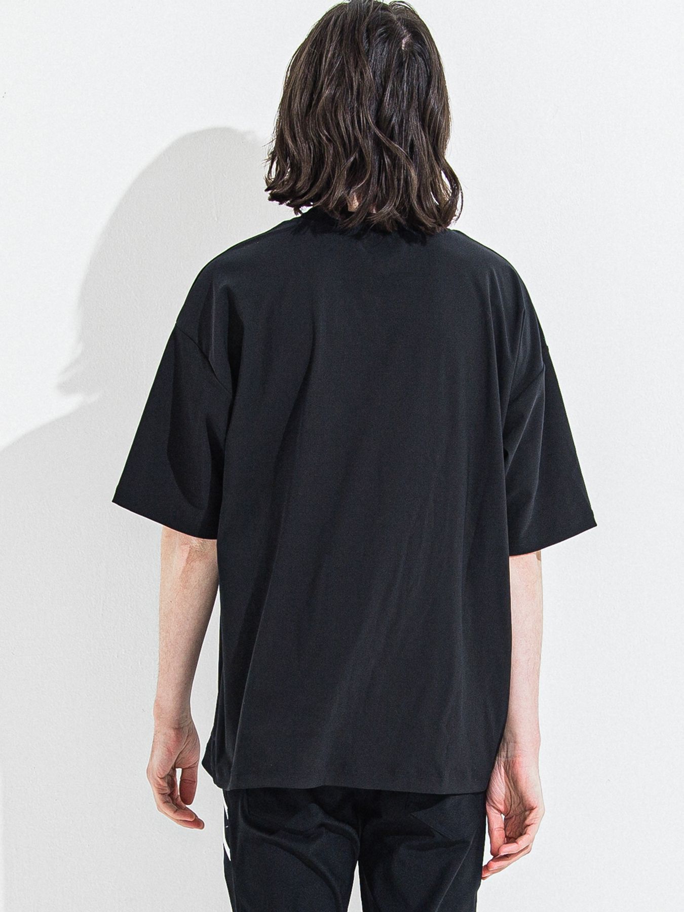 【予約品 】OX JERSEY OVER TEE / オックスジャージオーバーサイズTシャツ / ブラック