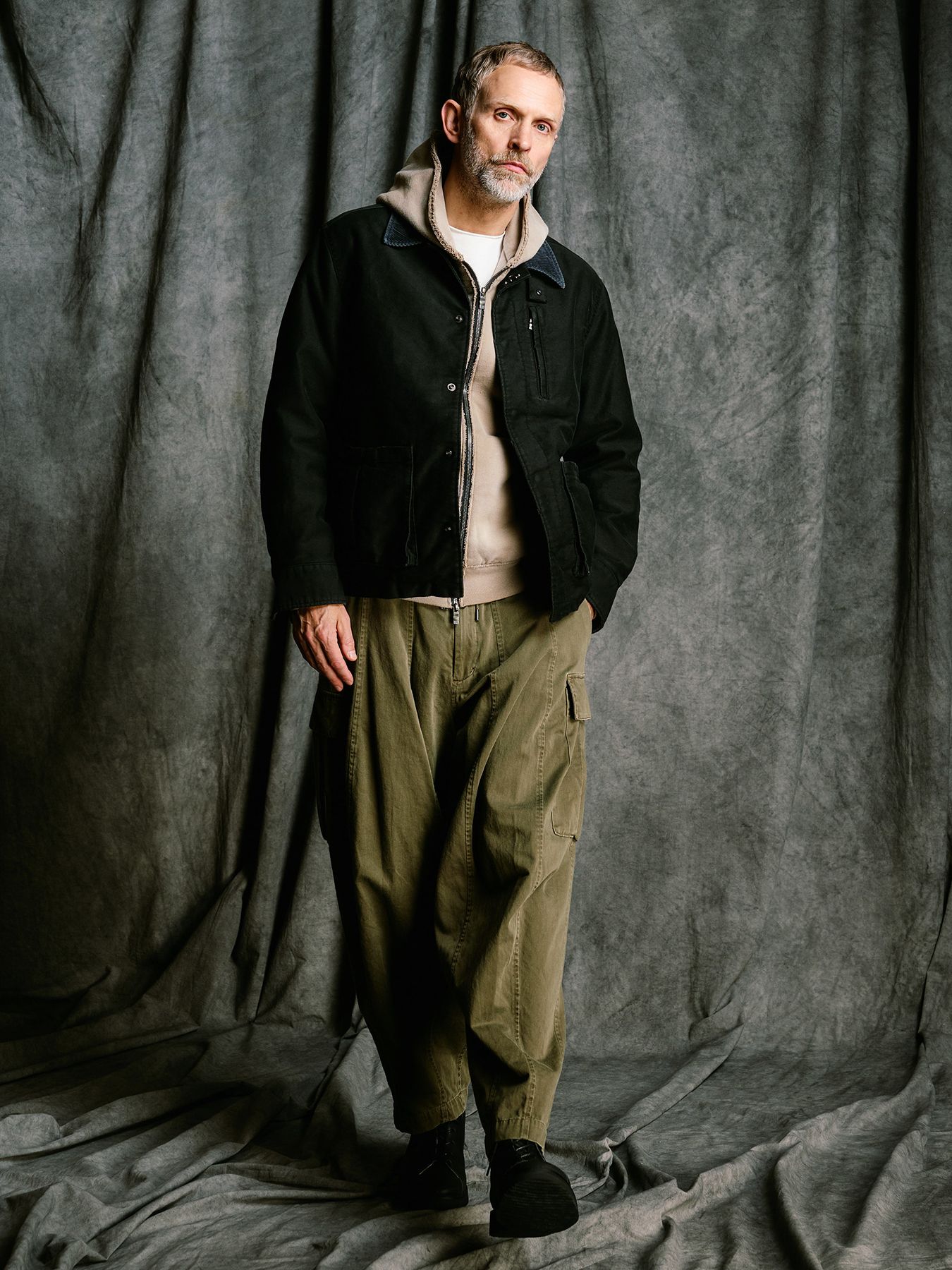 【予約品 4月19日(日) 18時締切】fade zip-up hoodie / フェード ジップアップ フーディー / フェードベージュ