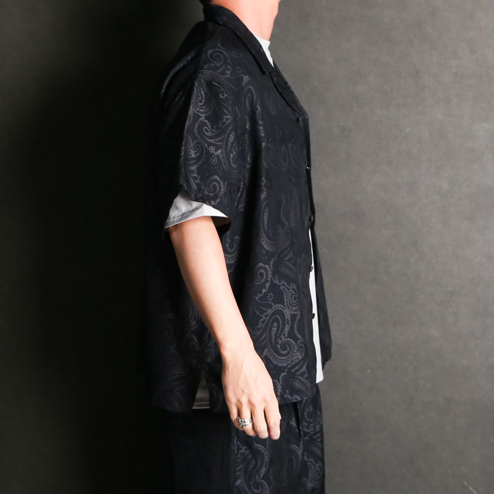 Aloha shirt - Paisley jacquard / アロハシャツ - ペイズリー ジャガード / SN-557